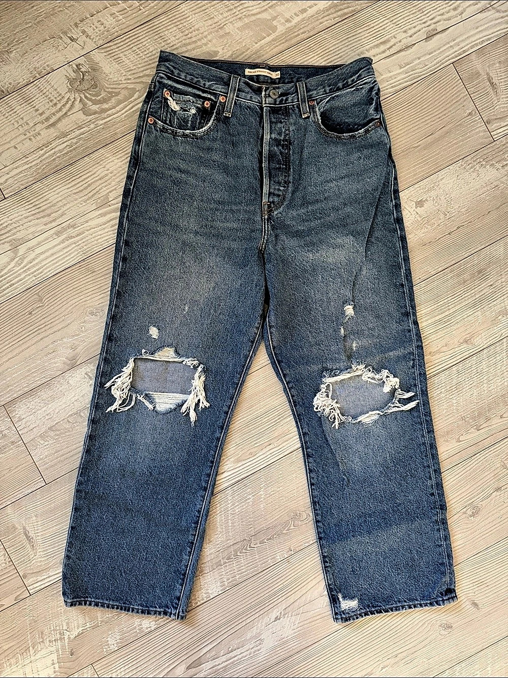 Levi's Ribcage Straight Ankle Jeans Waist 30